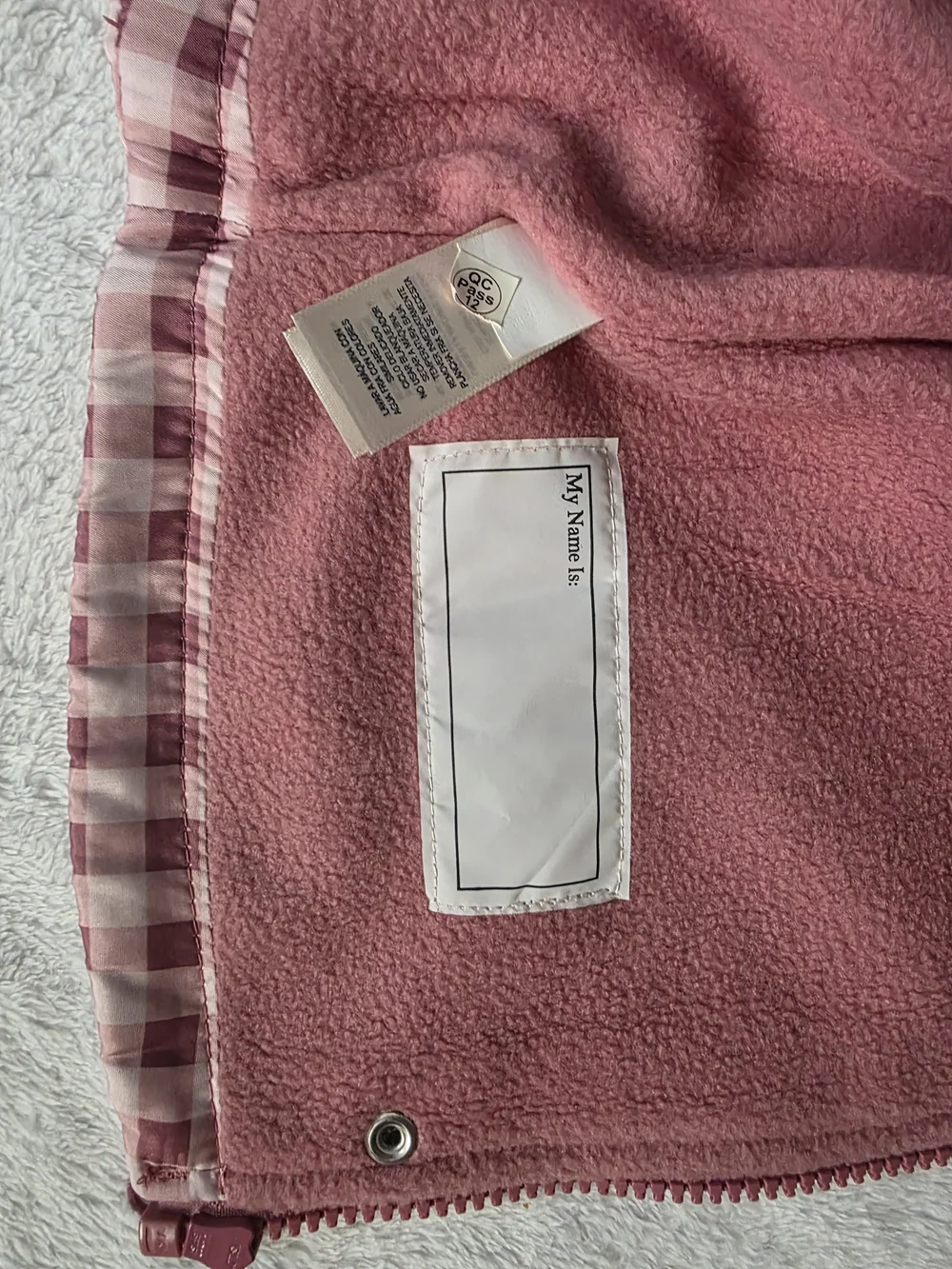 OshKosh B'gosh Pink Fleece Lined Jacket (2T)